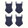 Polka Dot Swimsuit Cocktail Napkins